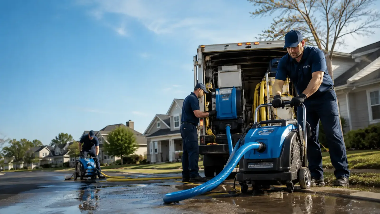 Flood Damage Cleanup in New Middletown, OH